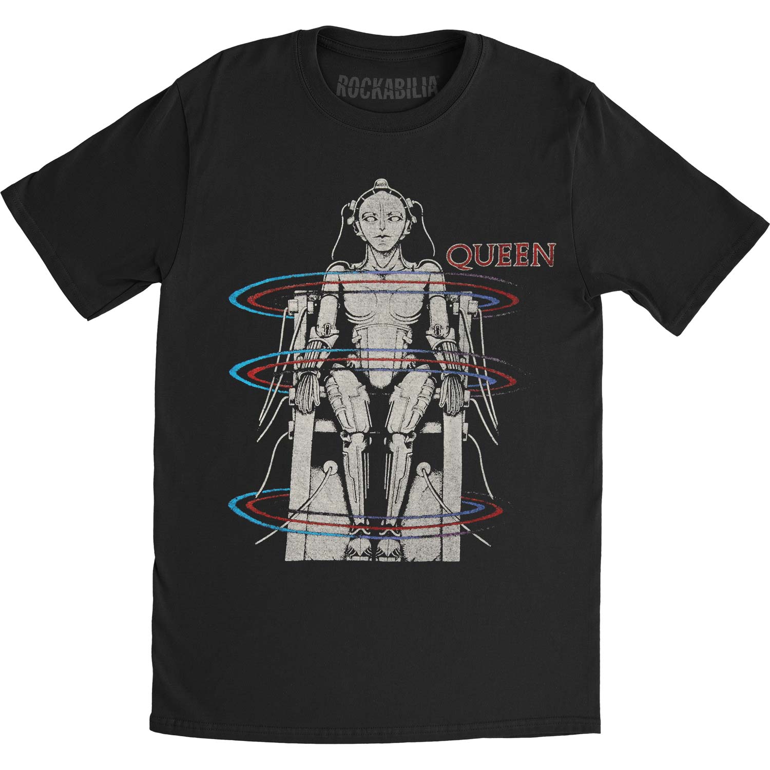 Queen European Tour 1984 Slim Fit T-shirt Front