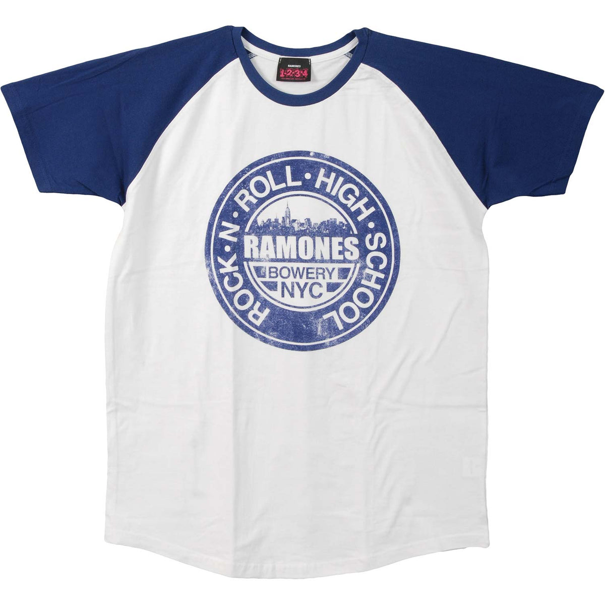 Ramones Bowery NYC Slim Fit T-shirt Front