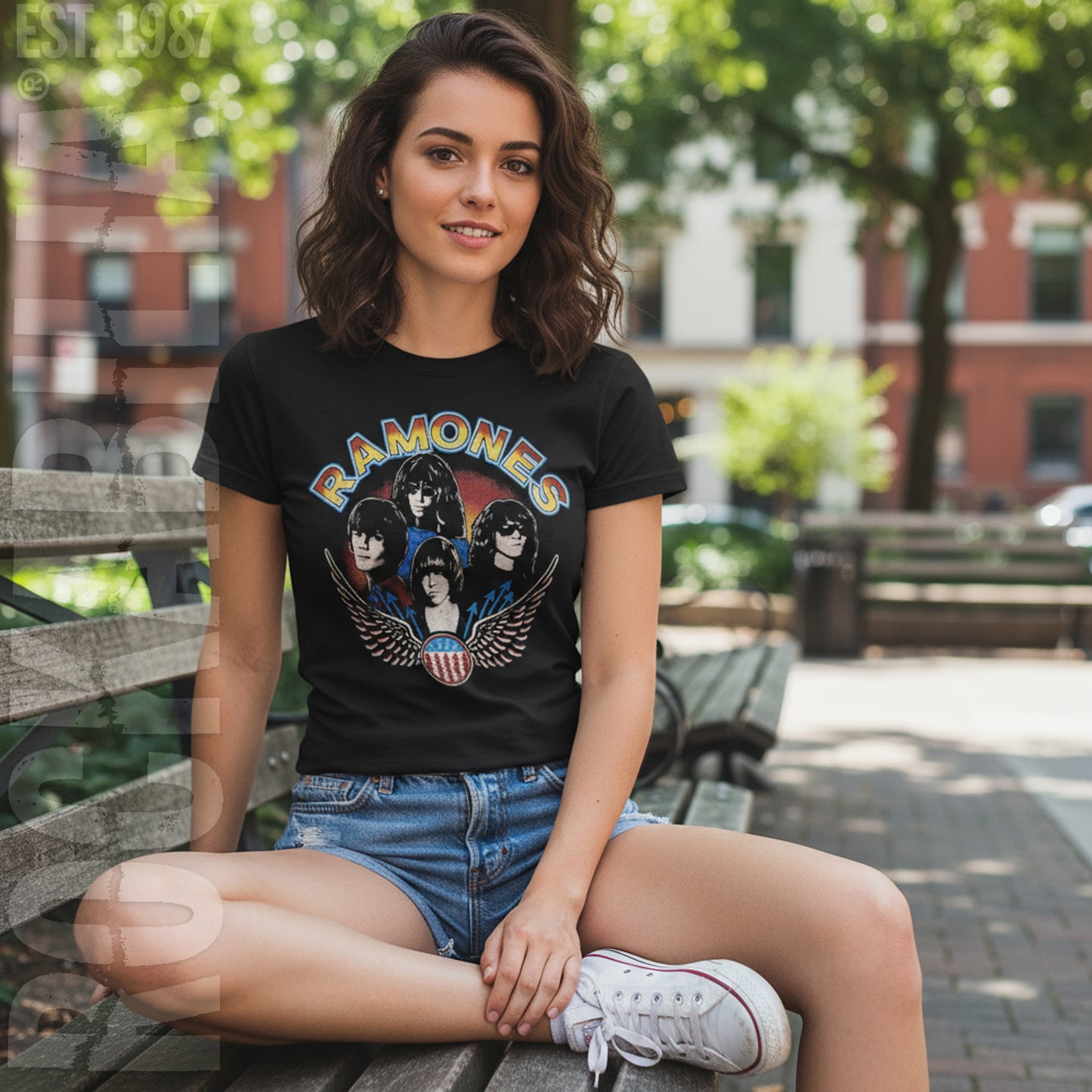 Wings Photo Junior Top