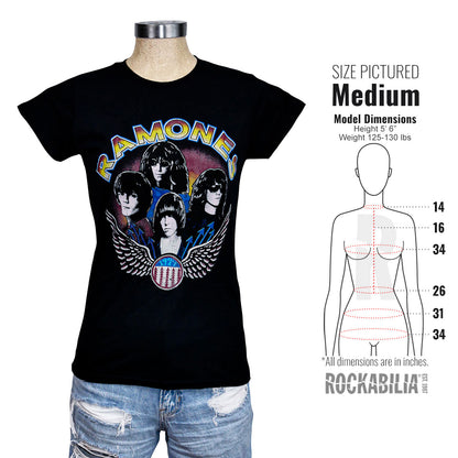 Wings Photo Junior Top