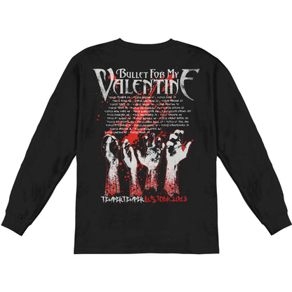 Bullet For My Valentine Bullet For My Valentine Temper Temper U.S. Tour 2013 Long Sleeve
