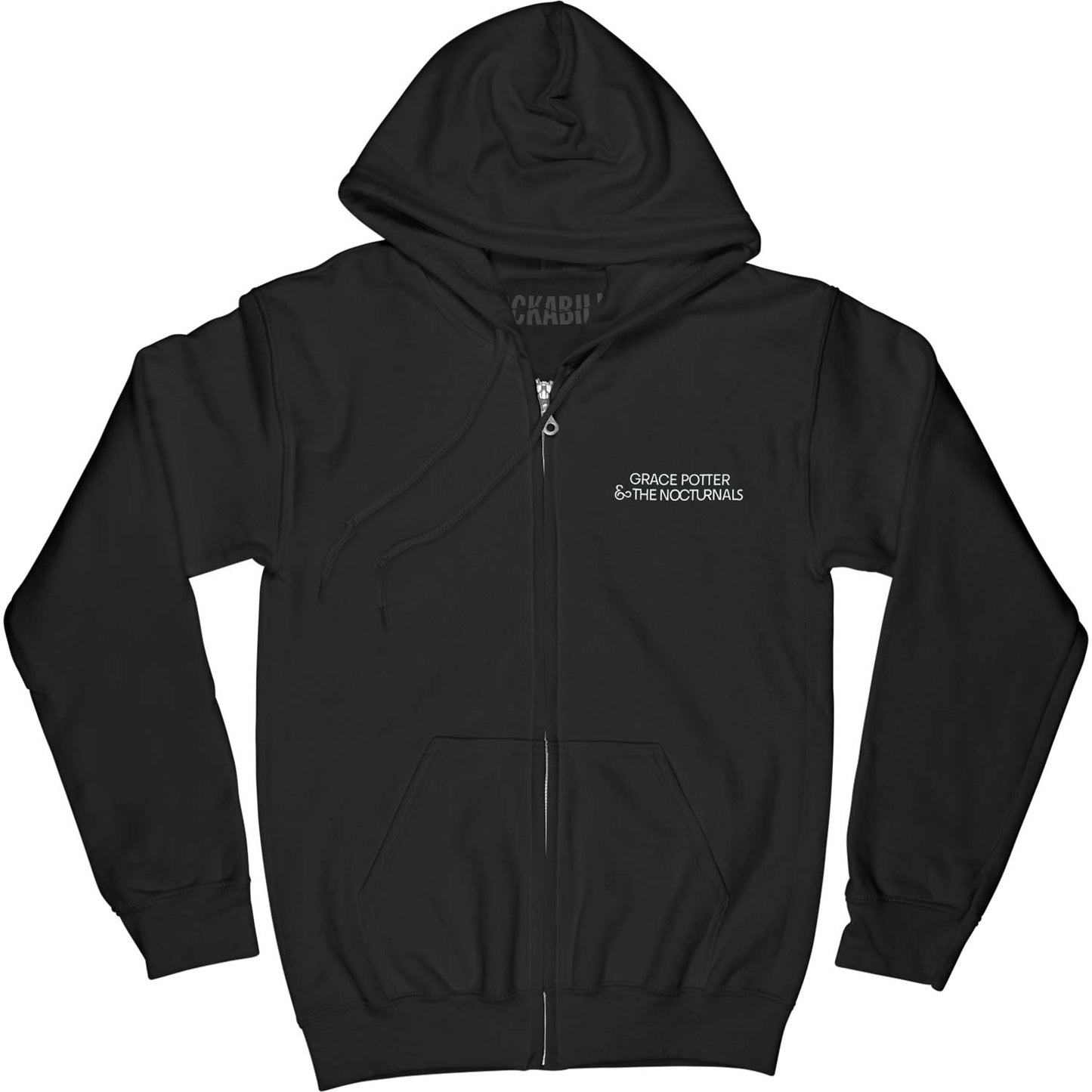 Grace Potter And The Nocturnals Shield Lion Zippered Hooded Sweatshirt Front