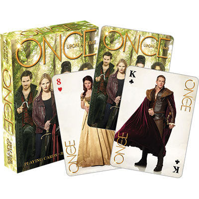 Once Upon A Time Green Playing Cards