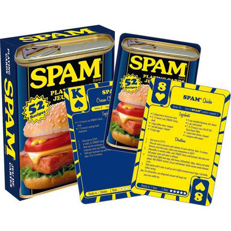 SPAM Recipes Playing Cards