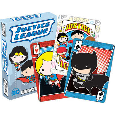 Justice League Chibi Playing Cards