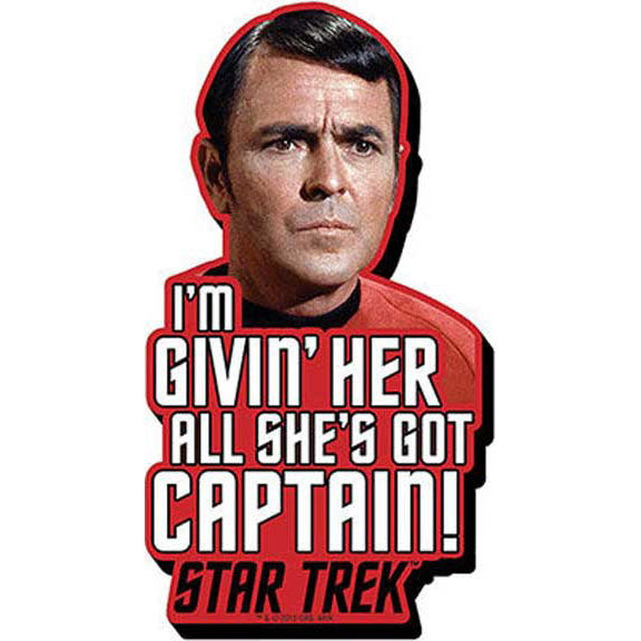 Scotty Quote Magnet