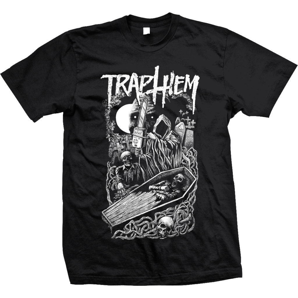 Trap Them Graveyard Chainsaw T-shirt