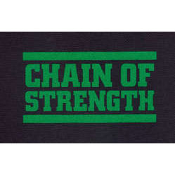 Chain Of Strength Logo Screen Printed Patch