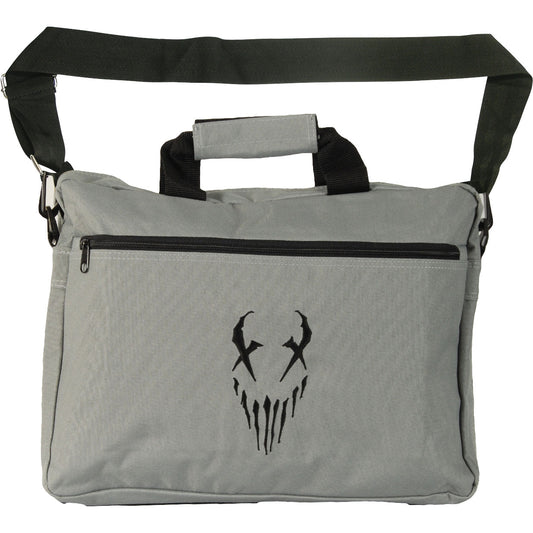 Mushroomhead X-Face Grey With Black Messenger Bag Front