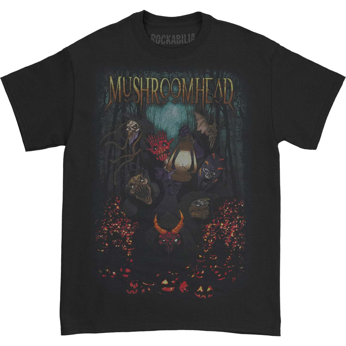 Mushroomhead Halloween Anime T-shirt Front