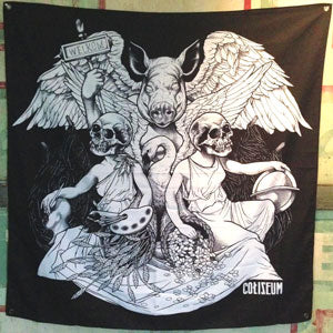 Coliseum Pig God Poster Flag