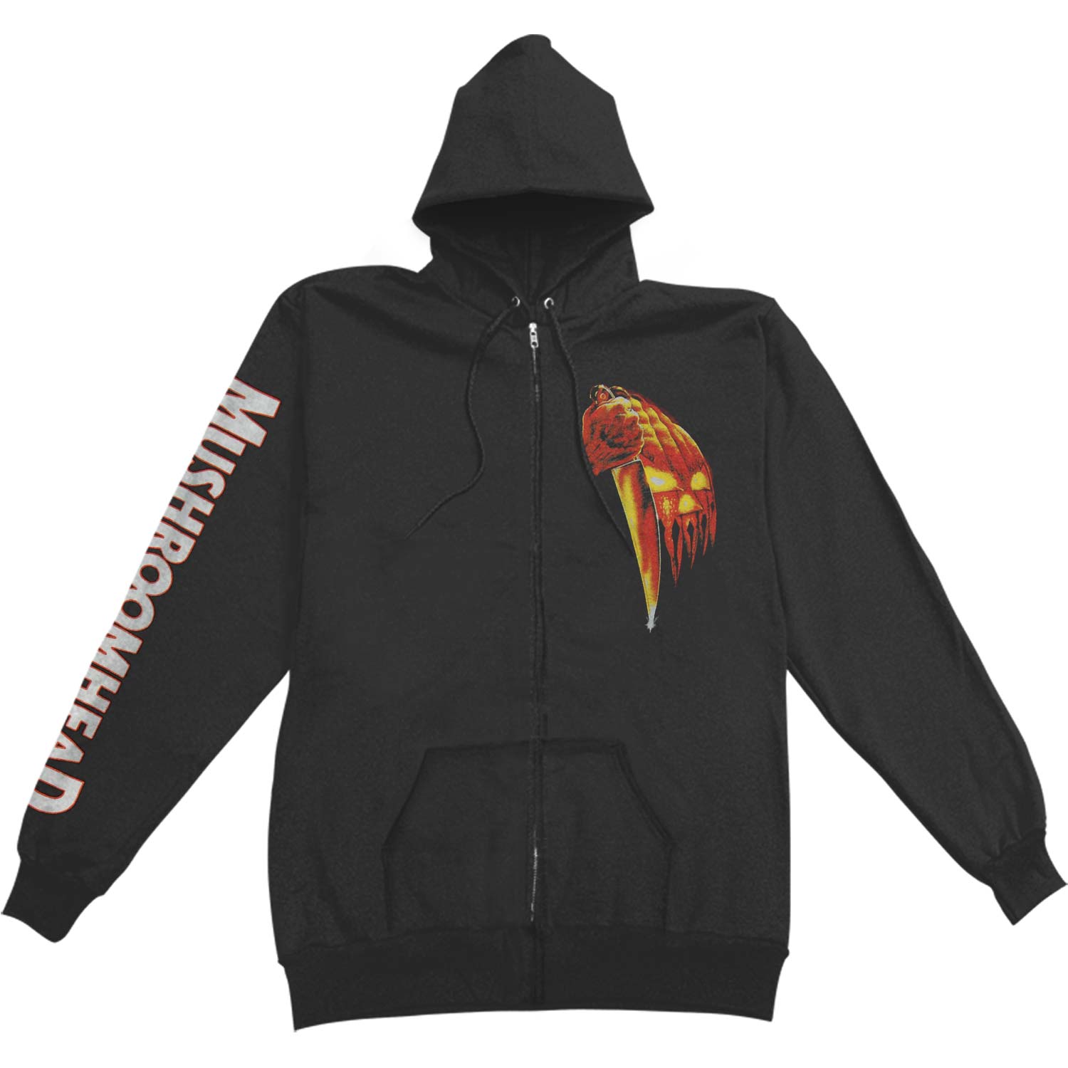 Mushroomhead Halloween Zippered Hooded Sweatshirt Front