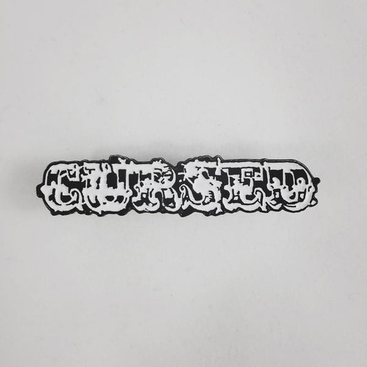 Cursed Logo Pewter Pin Badge