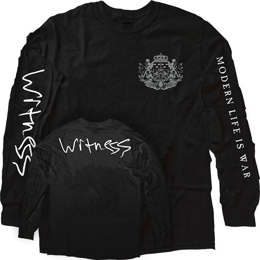 Modern Life Is War Crest Long Sleeve