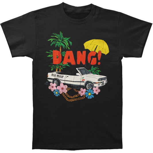 Mac Miller Dang - Car Mens Soft T Slim Fit T-shirt Front