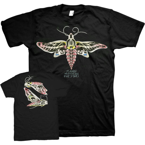 Planes Mistaken For Stars Moth T-shirt