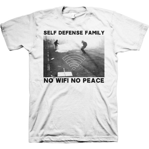 Self Defense Family Self Defense Family No WiFi No Peace T-shirt