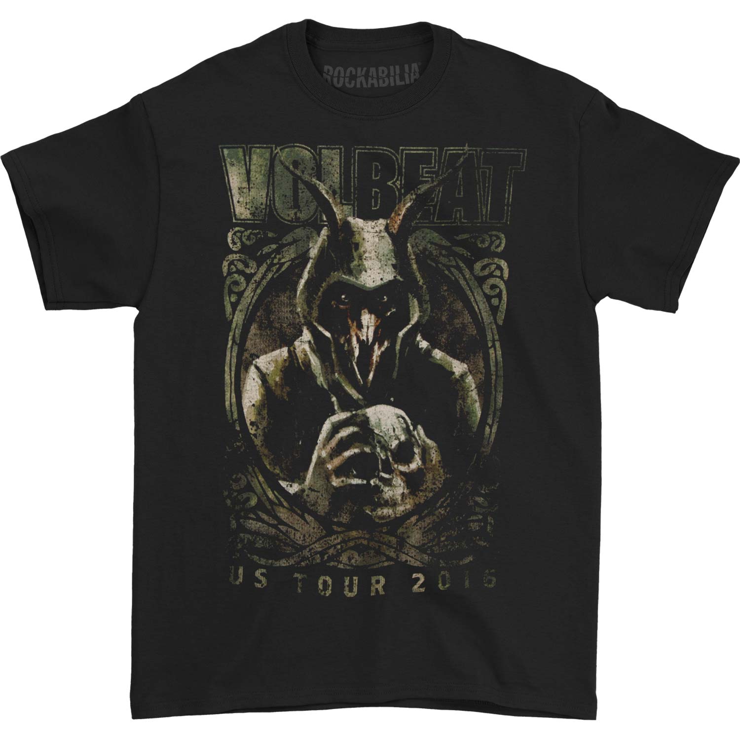 Volbeat Goat With Skull (Only 4 Available) T-shirt