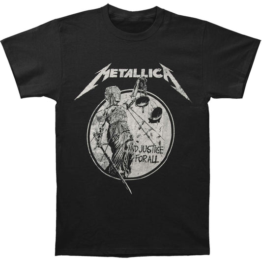 Metallica B&W Justice T-shirt