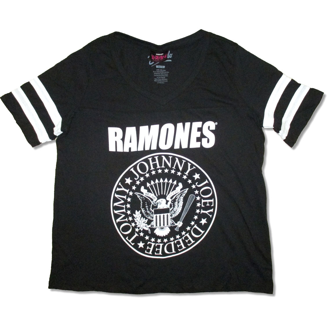 Ramones Jumbo Seal Jersey Junior Top Front