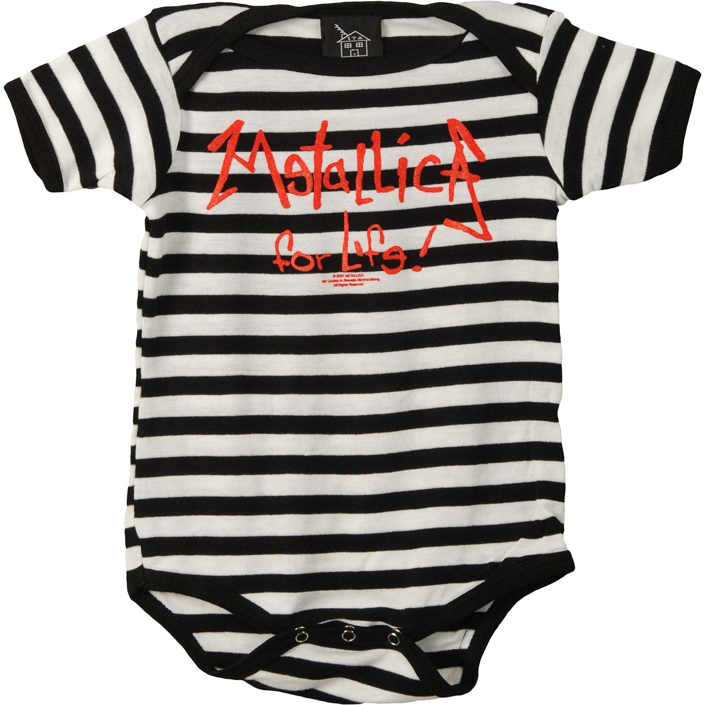 Metallica For Life Infant Crawler Bodysuit