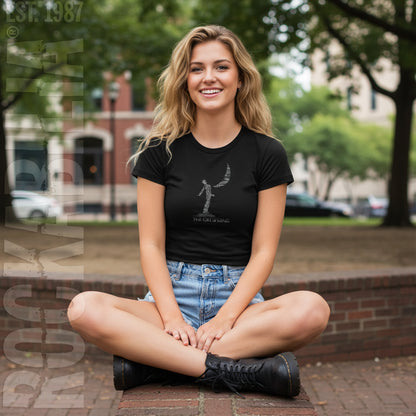 Scribble Mountain Baby Doll Junior Top