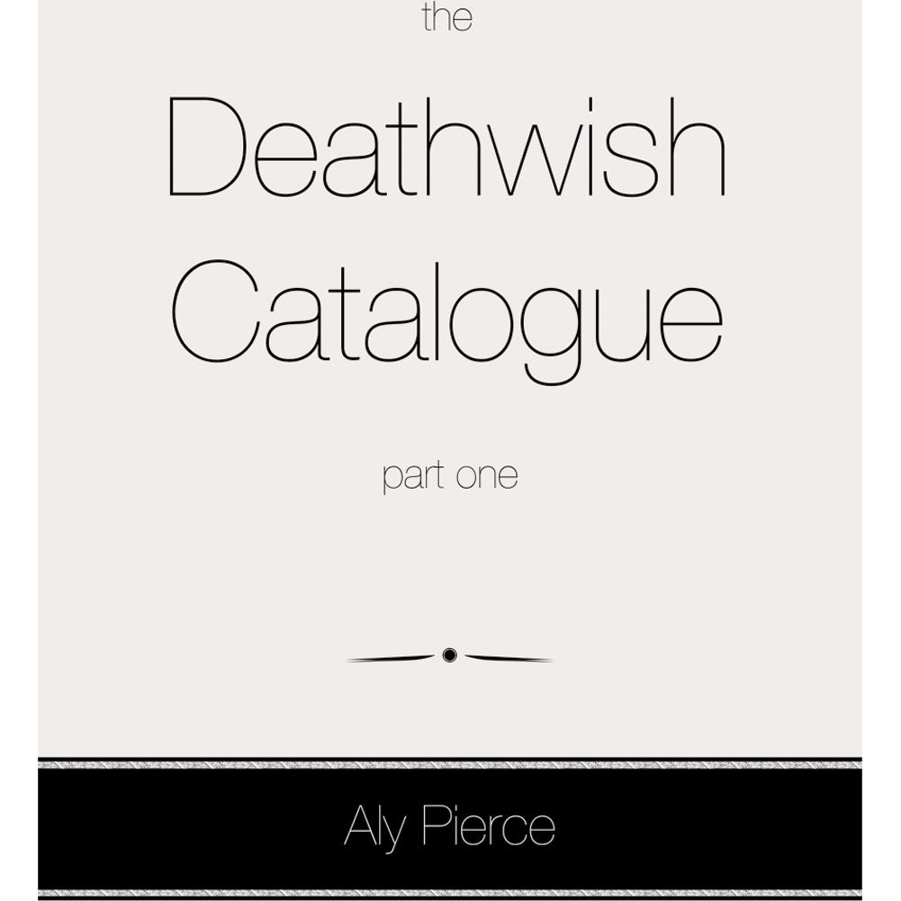 Deathwish Inc. The Deathwish Catalogue Part One Music Book Front