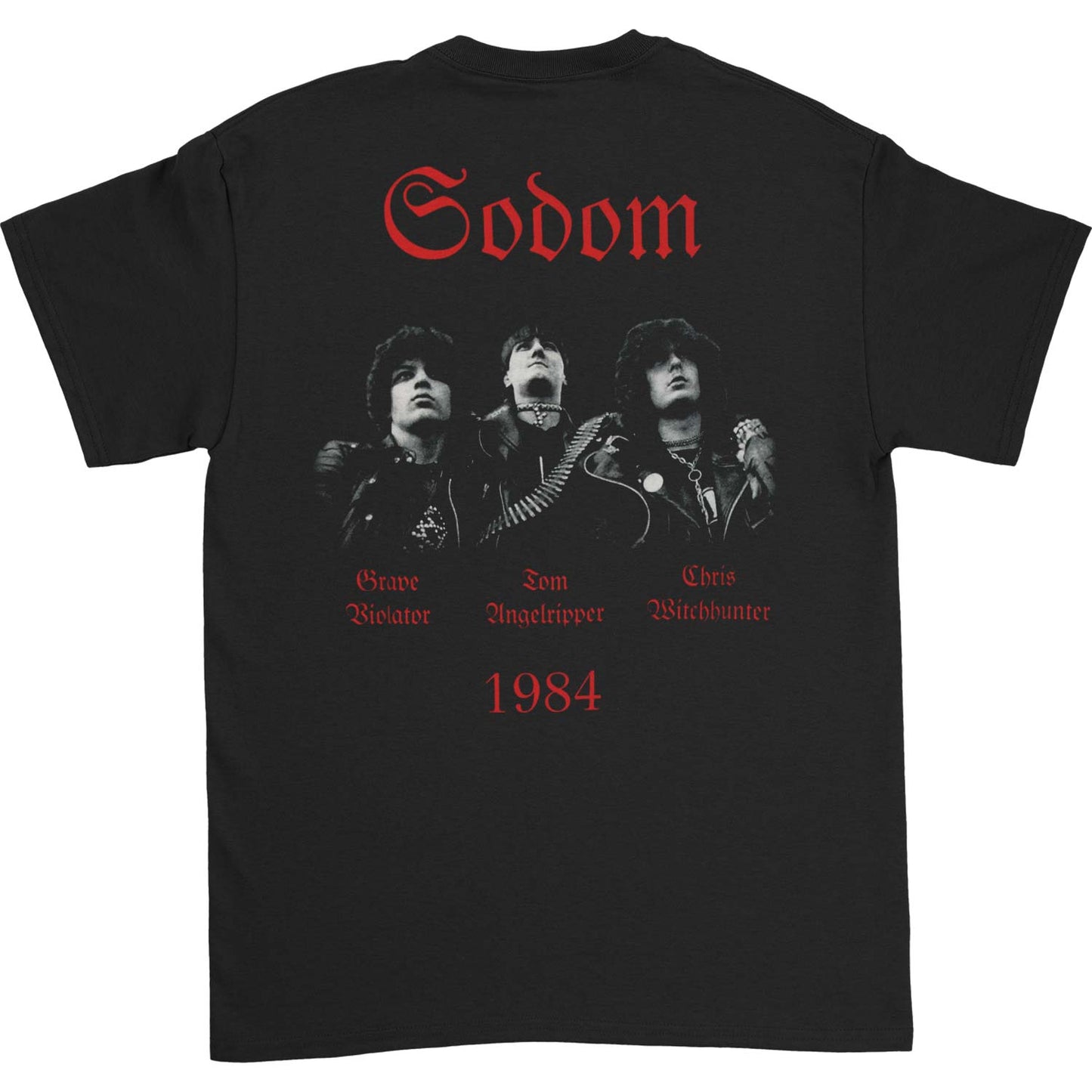 Sodom In The Sign Of Evil Tee T-shirt Back