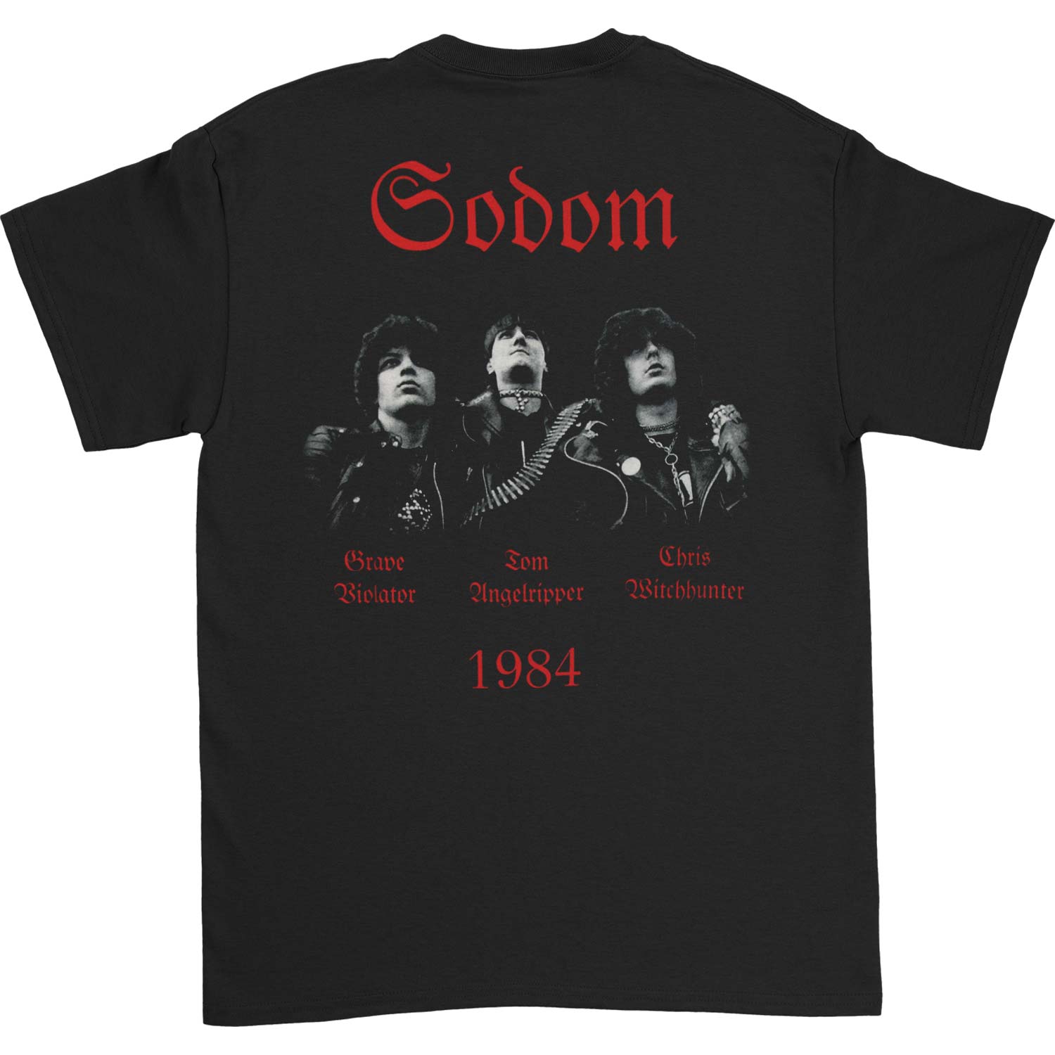 Sodom In The Sign Of Evil Tee T-shirt Back