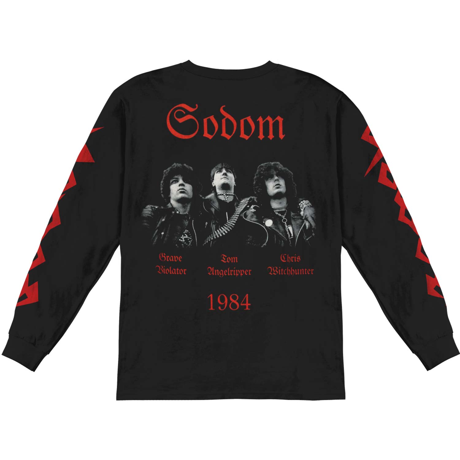 Official Sodom In The Sign Of Evil Long Sleeve Tee Long Sleeve