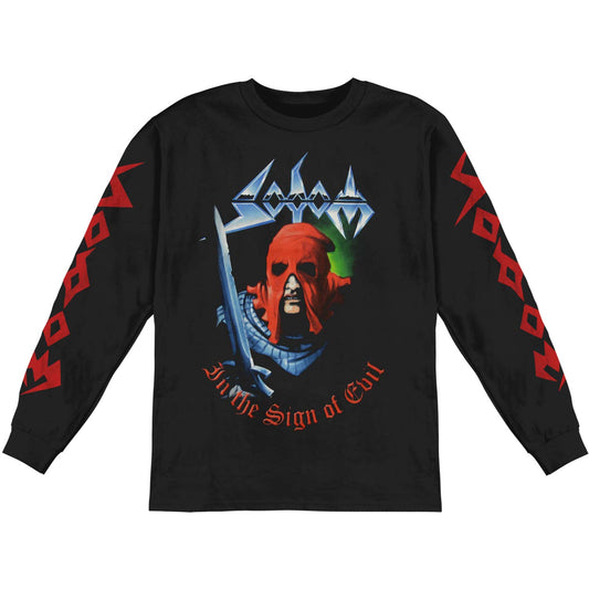 Sodom In The Sign Of Evil Long Sleeve Tee Long Sleeve Front