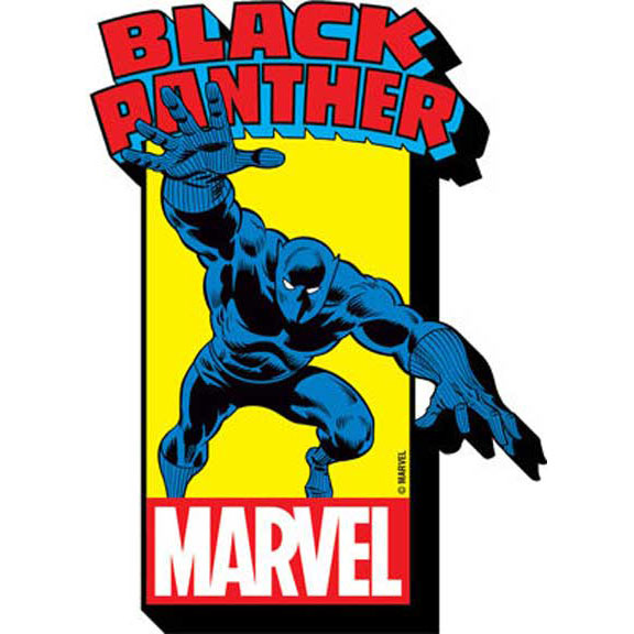 Panther & Logo Magnet