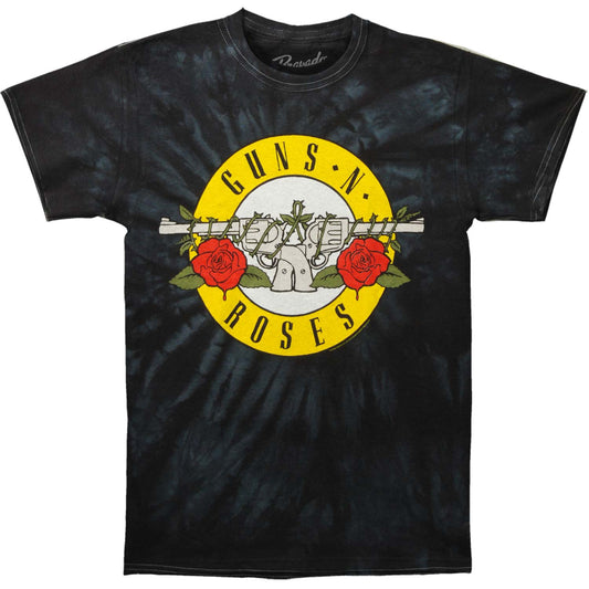 Guns N Roses Simple Bullet Spider Tie Dye Tie Dye T-shirt Front