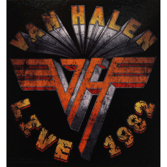 Van Halen Live '82 Sticker Front