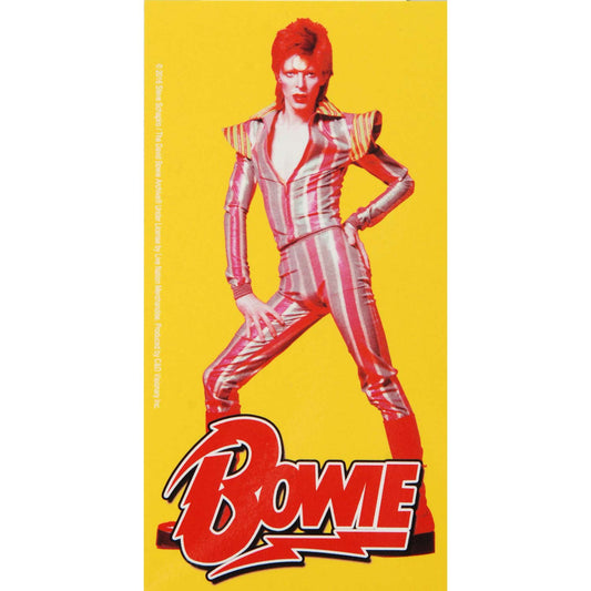 David Bowie Pose Sticker Front
