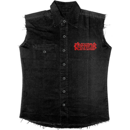 Kreator Gods Of Violence Work Shirt Front