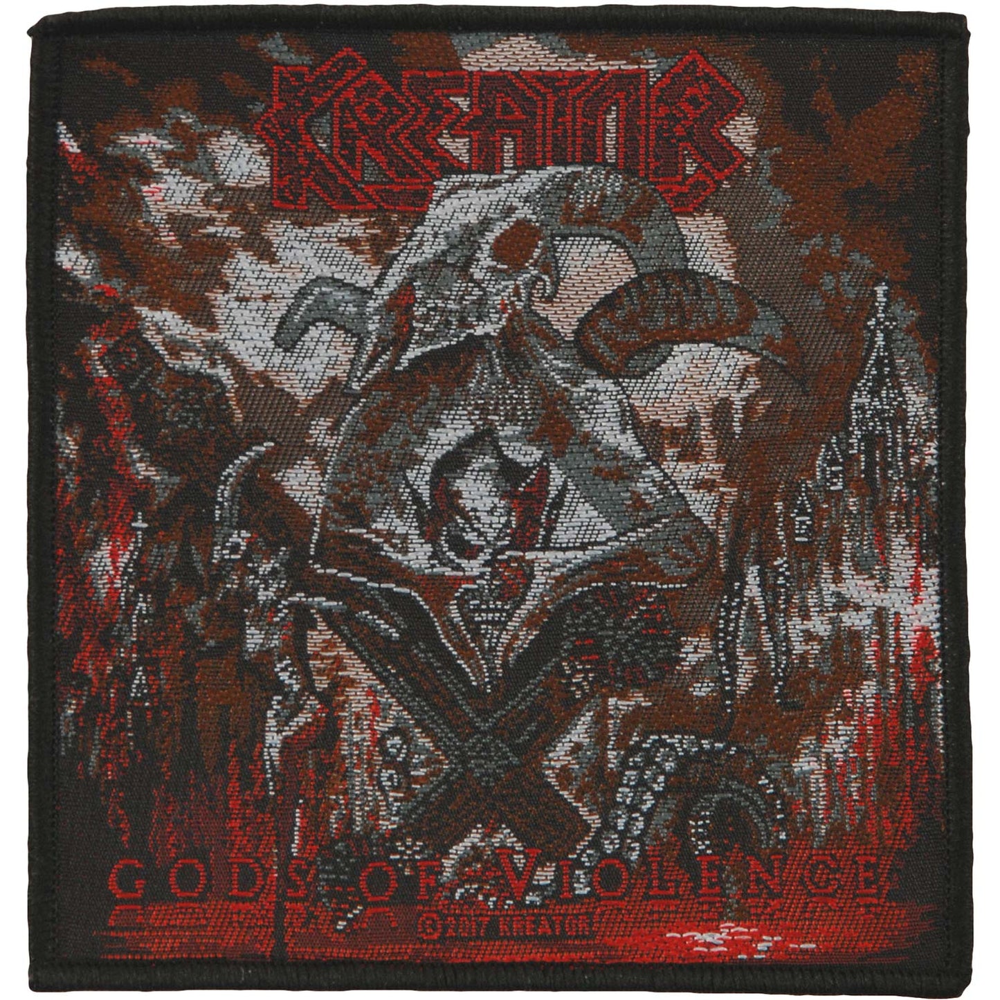 Kreator Gods Of Violence Woven Patch