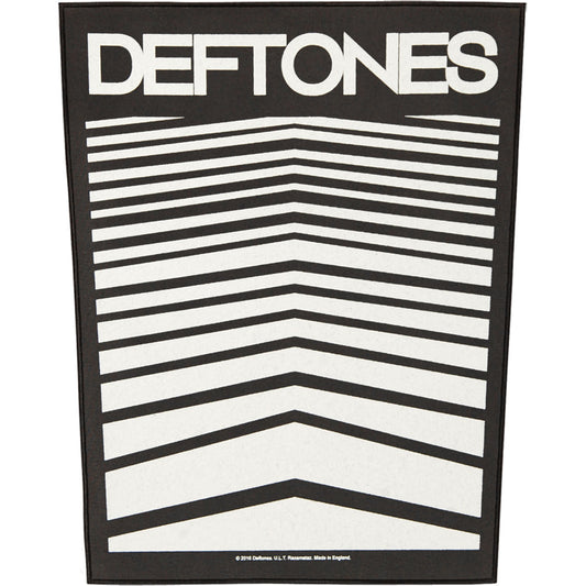 Deftones Abstract Lines Back Patch