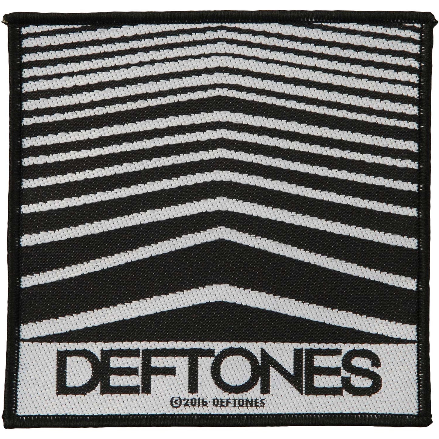 Deftones Abstract Lines Woven Patch
