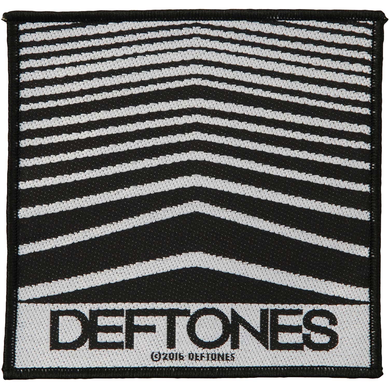 Deftones Abstract Lines Woven Patch