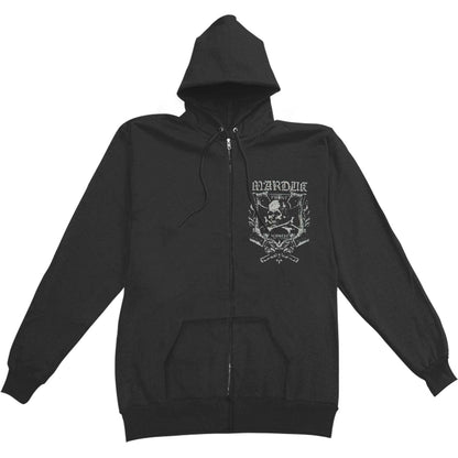 Marduk Frontschwein Shield Zippered Hooded Sweatshirt Front