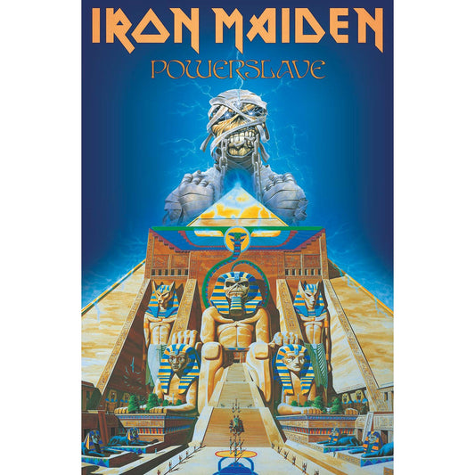 Iron Maiden Powerslave Poster Flag Front