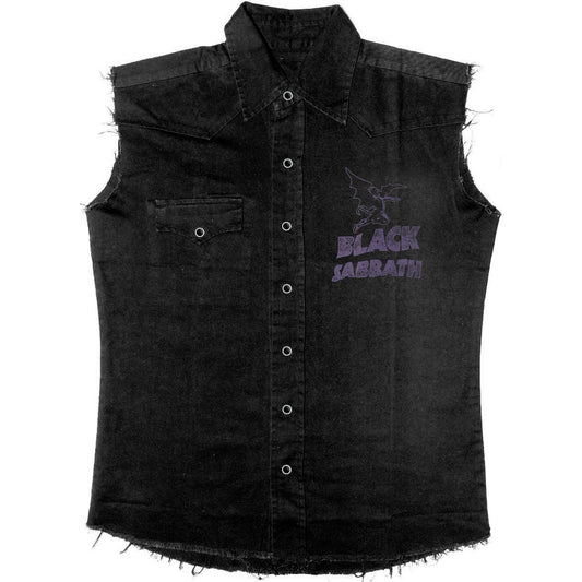 Black Sabbath Lord Of This World Work Shirt Front