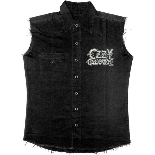 Ozzy Osbourne Blizzard Of Ozz Work Shirt Front