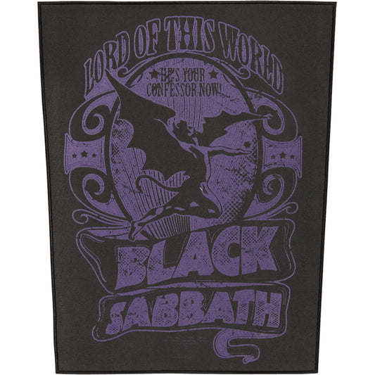Black Sabbath Lord Of This World Back Patch Front
