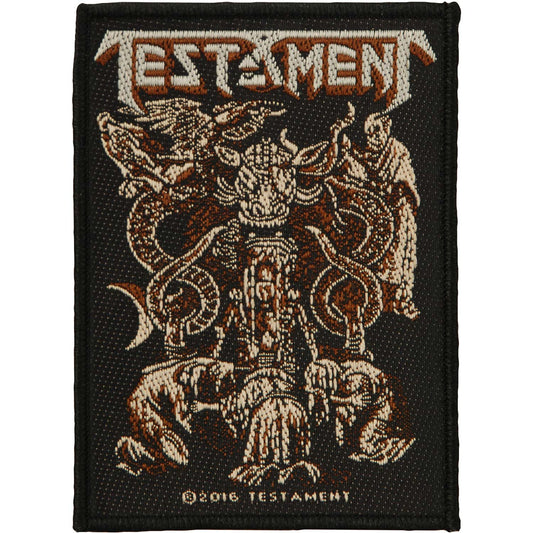Testament Demonarchy Woven Patch