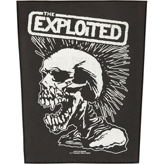 Exploited Vintage Skull Back Patch