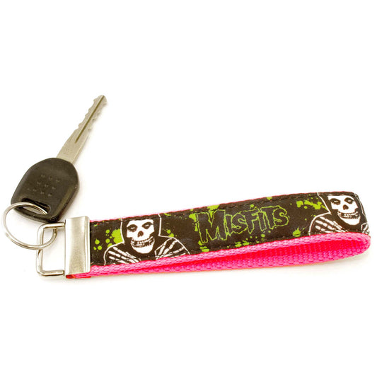 Misfits Splatter Fiend Pink Novelties - Key Chains Front