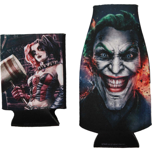 Batman Harley & Joker Can Cooler Front