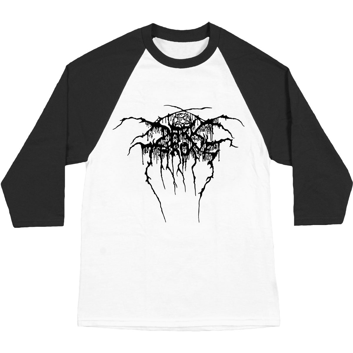 Darkthrone Logo Baseball Shirt Baseball Jersey Front